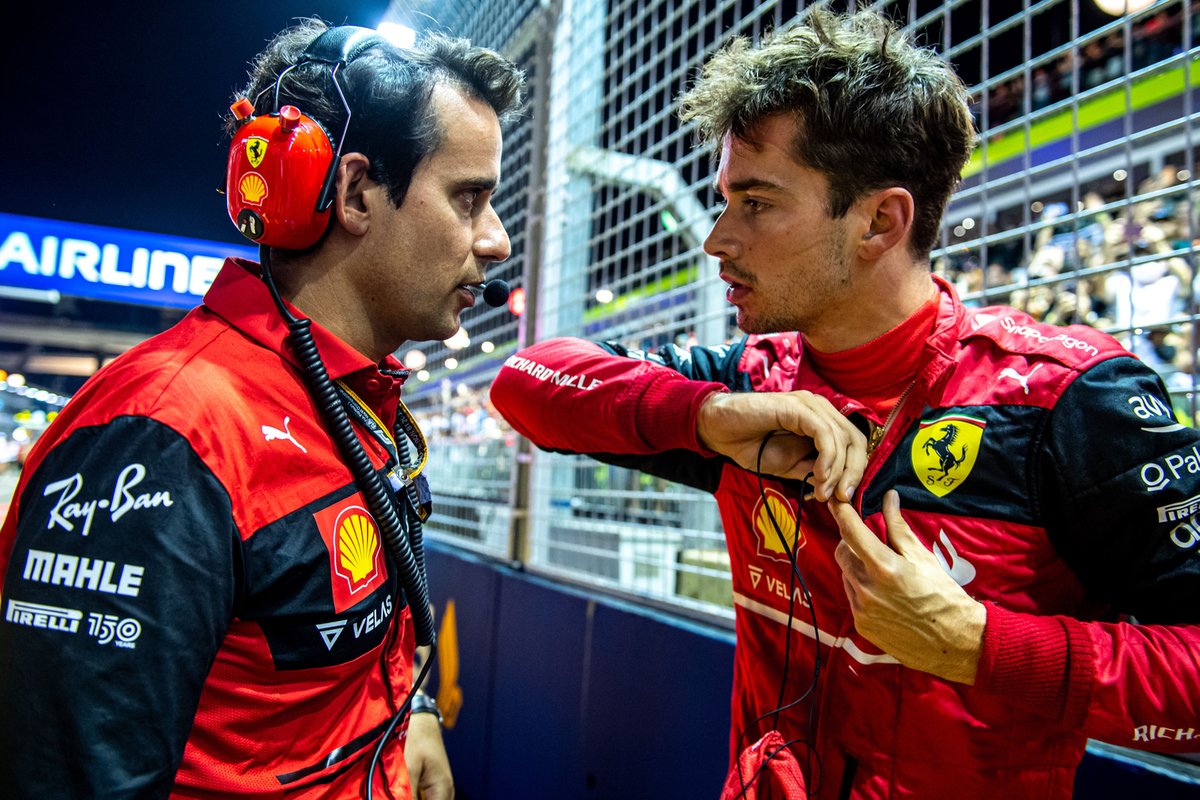 Charles Leclerc, Ferrari, Xavier Marcos, Ingeniero de carrera, Ferrari