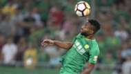 Cedric Bakambu, Beijing Guoan vs Tianjin Quanjian, Chinese Super League, July 22, 2018