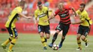 Mitch Nichols Western Sydney Wanderers v Central Coast Mariners A-League 12022017