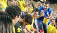 Torcedor brasileiro dorme Copa América