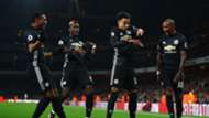 Jesse Lingard Ashley Young Paul Pogba Arsenal Manchester United Premier League