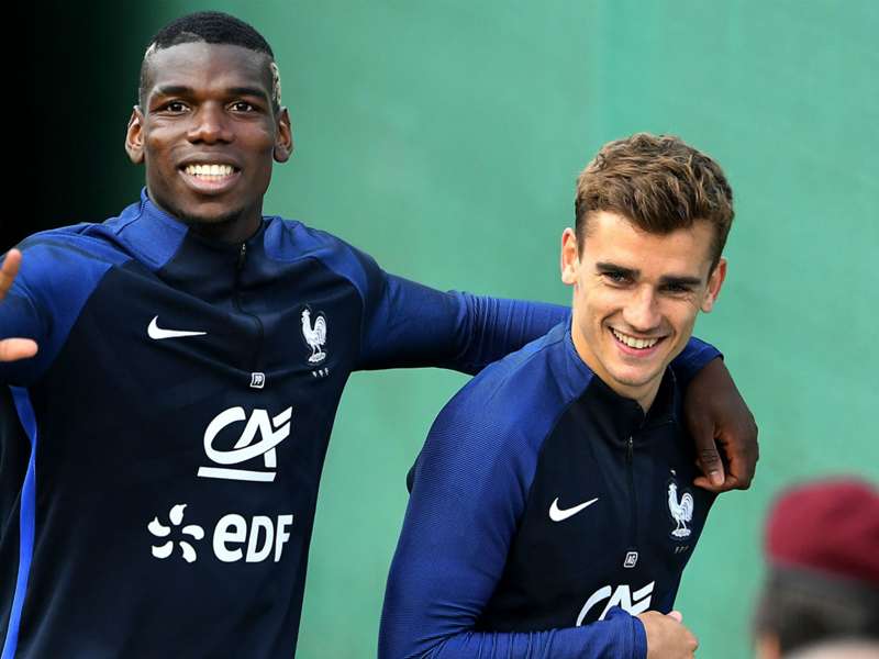 Antoine Griezmann Pogba Coman Und Martial Sind Verruckt Goal Com