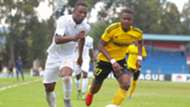Jafari Owiti of AFC Leopards v Wazito.