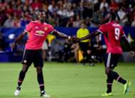 Paul Pogba Romelu Lukaku Manchester United