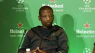Khris Njokwana at the Heineken UCL Presser