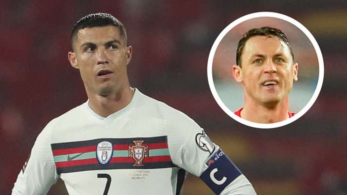 Cristiano Ronaldo, Nemanja Matic overlay