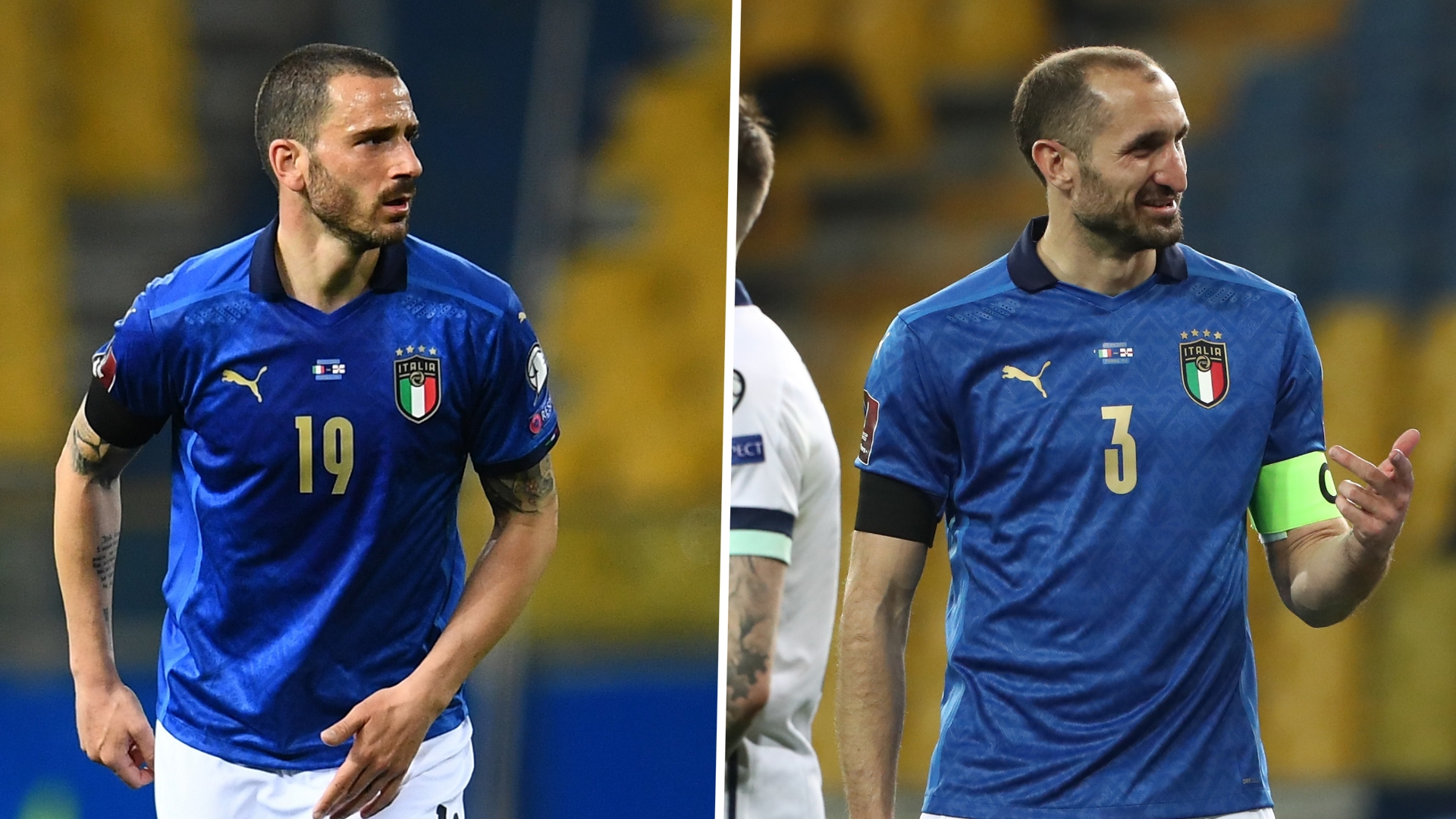 Bonucci-Chiellini muro Italia: prova super contro l'Irlanda del Nord |  Goal.com