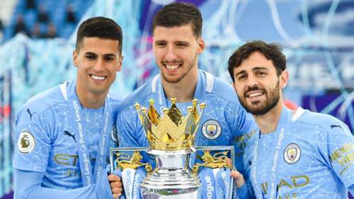 Ruben Dias, Joao Cancelo, Bernardo Silva, Man City 2020-21