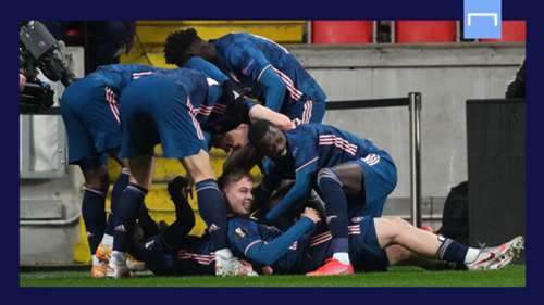 Awesome Arsenal Sweep Slavia Prague Aside to Set up a Reunion With Emery 2 Emile Smith Rowe Arsenal Slavia Prague Europa League GFX