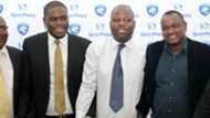 Dan Shikanda Oscar Igaida and Johnston Sakaja of AFC Leopards.