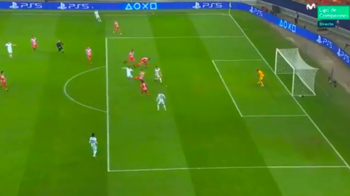 Jugada polémica en el Atlético de Madrid vs. Chelsea