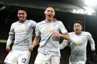 Nemanja Matic Chris Smalling Jesse Lingard Manchester United Crystal Palace Premier League