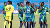 Adisa Omar and KCB squad.