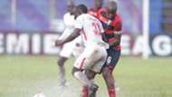 Gearson Likonoh of AFC Leopards vs and Said Tsuma of Posta Rangers.