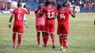 Simba SC John Bocco and Meddie Kagere.