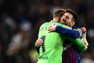 Marc-Andre ter Stegen & Lionel Messi
