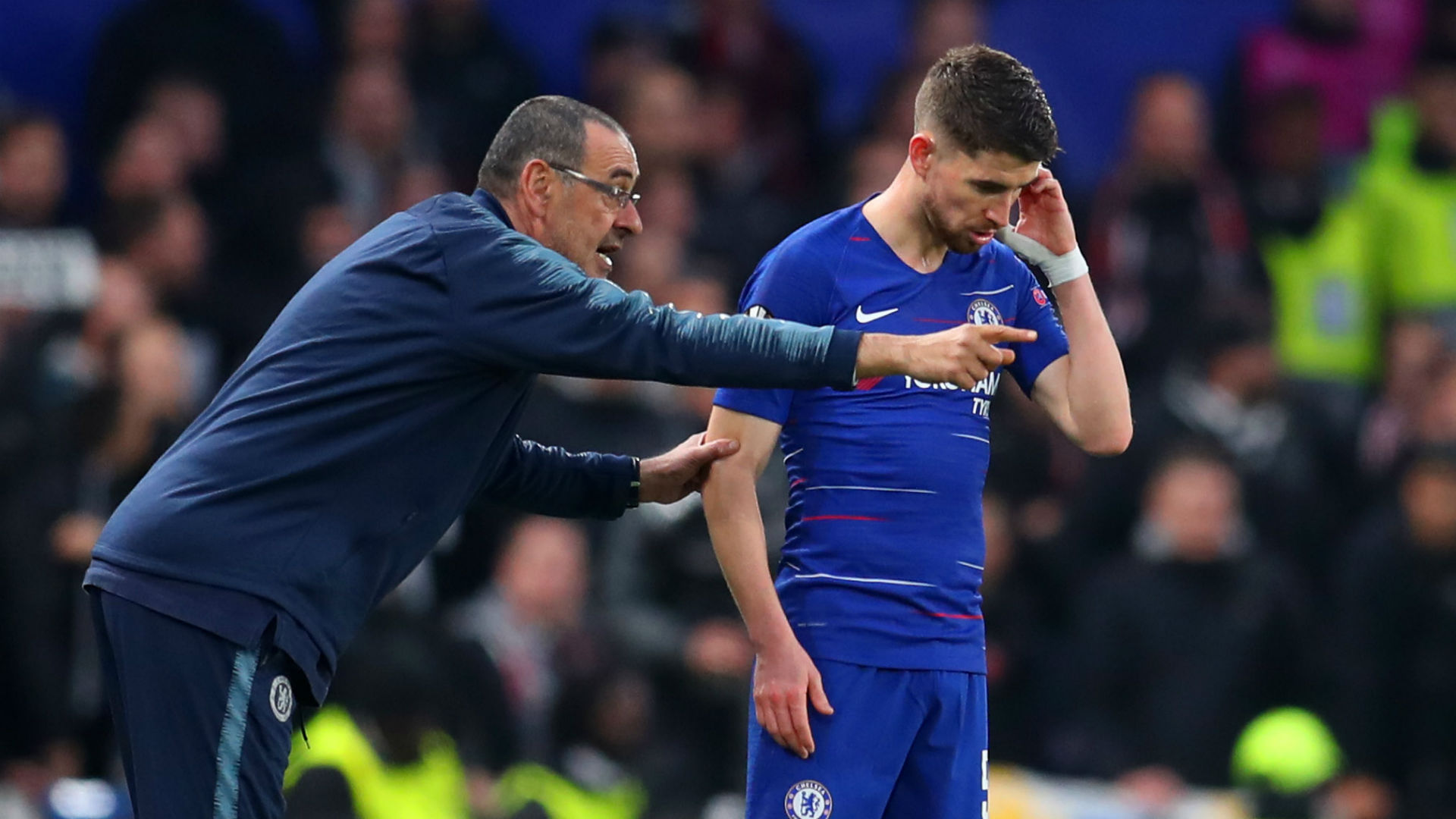 Jorginho would be surprised to see 'relaxed' Sarri leave Chelsea ...