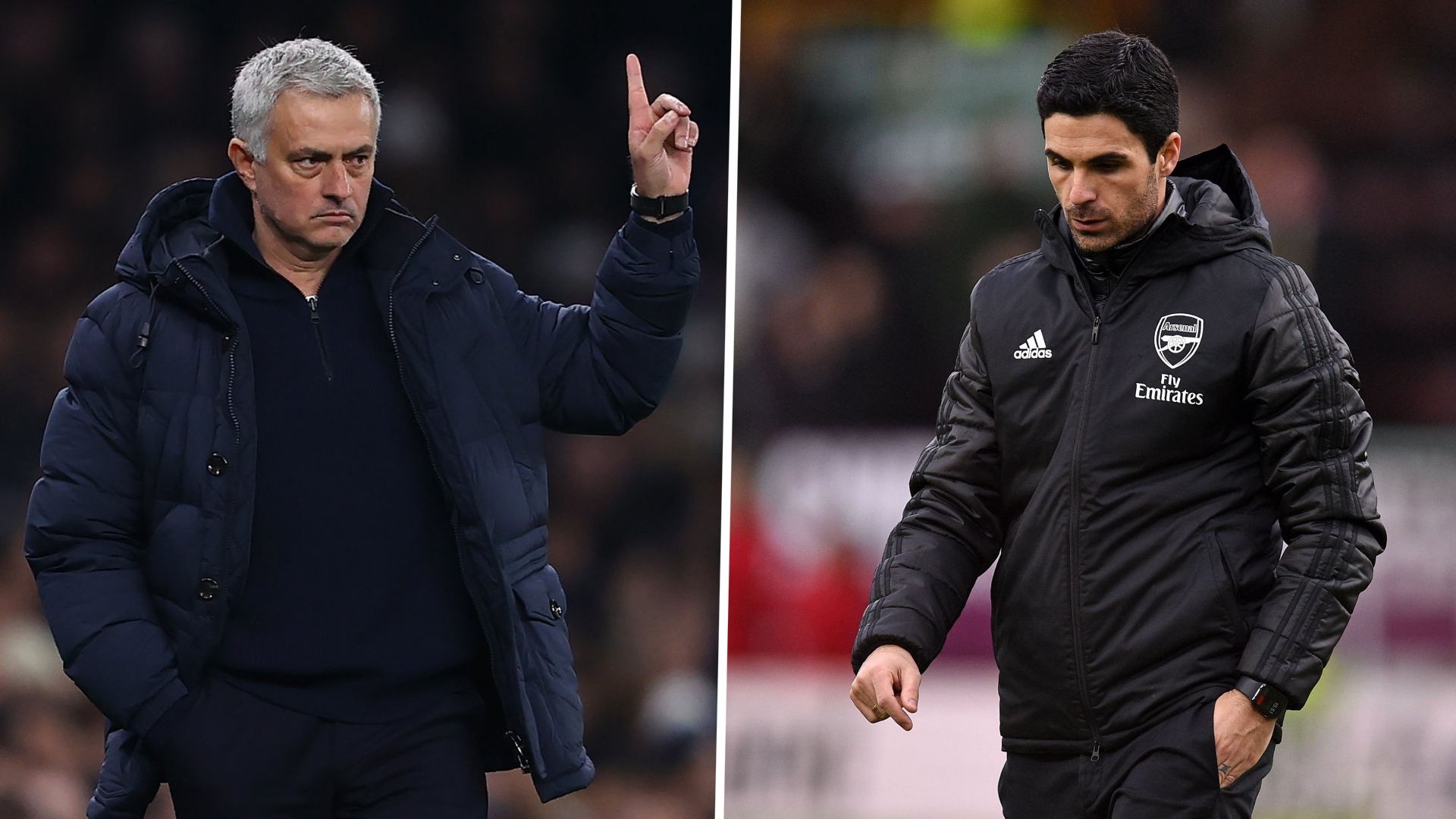 Huấn luyện viên của Arsenal, Mikel Arteta sao chép Jose Mourinho về phản ứng thẳng thừng trước trận thua Tottenham