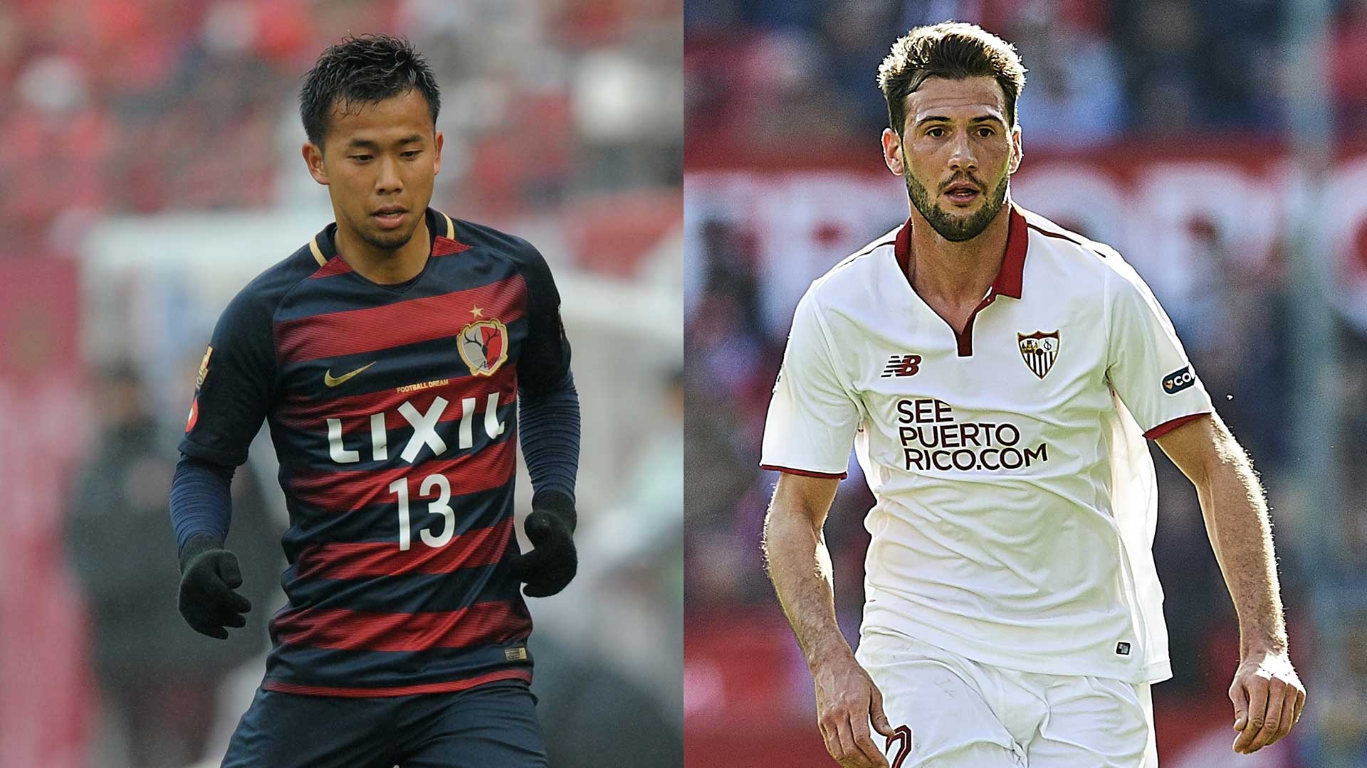 中村充孝とフランコ バスケス 鹿島とセビージャのチャンスメーカーを徹底比較 Goal Com