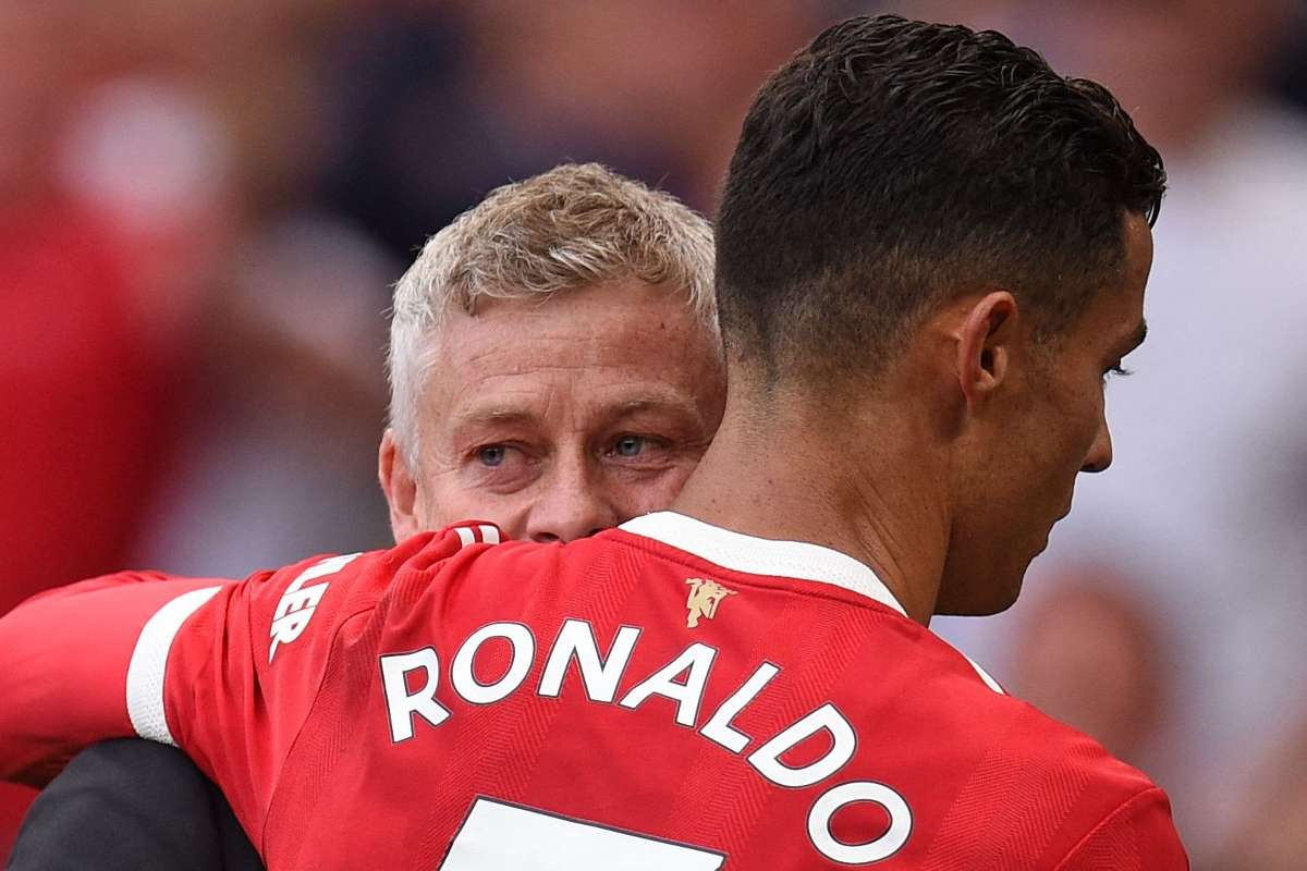 Ole Gunnar Solskjaer Cristiano Ronaldo Manchester United