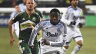 Vytautas Andriuskevicius Alphonso Davies Portland TImbers Vancouver Whitecaps