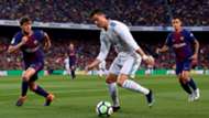 Cristiano Ronaldo Sergi Roberto Barcelona Real Madrid El Clasico LaLiga 06052018