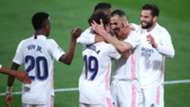 Real Madrid Karim Benzema Alvaro Odriozola