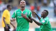 Nicholas KIPKURUI of Gor Mahia WITH BONIFACE OMONDI.