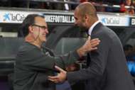 GER ONLY Pep Guardiola Marcelo Bielsa