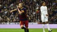 Andres Iniesta FC Barcelona Real Madrid El Clasico