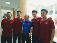 Park Hang-seo Nguyen Trong Hoang Que Ngoc Hai Nguyen Hoang Duc Bui Tien Dung Vietnam VFF