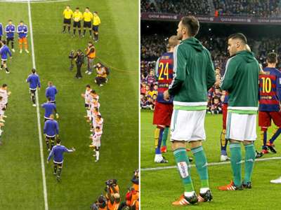 تاريخ الممر الشرفي في الكلاسيكو وهل سيقف برشلونة لريال مدريد بعد كأس العالم للأندية Goal Com