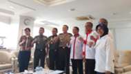 Ketum PSSI Mochamad Iriawan & Menpora Zainudin Amali