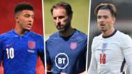 Jack Grealish Jadon Sancho Gareth Southgate England GFX