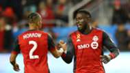Jozy Altidore Justin Morrow Toronto FC MLS