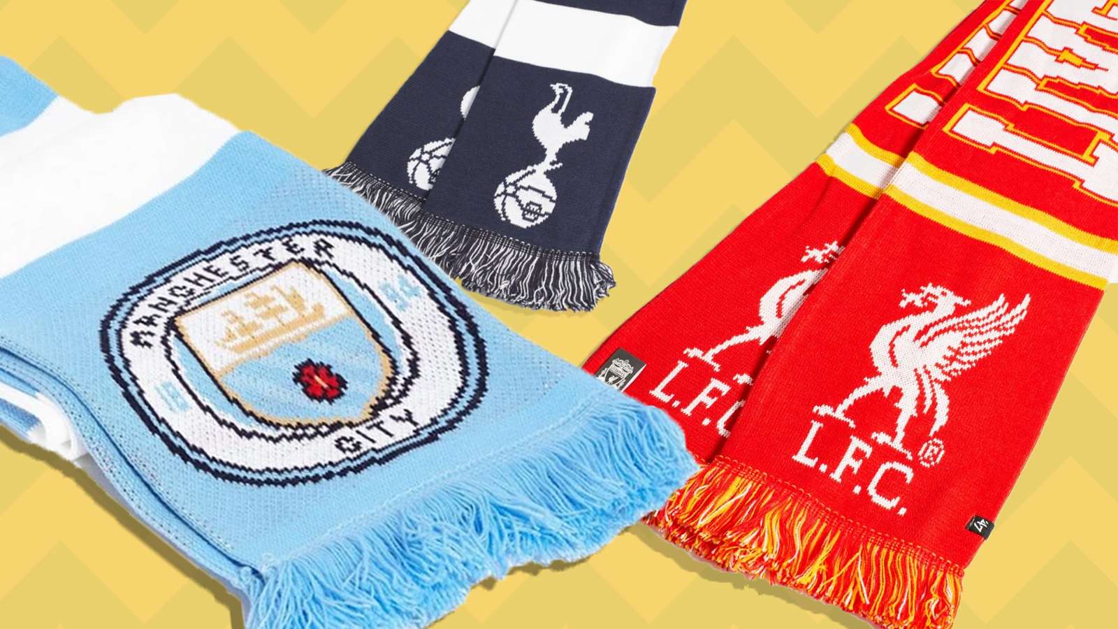 Premier League scarves 202122 Official designs from Man Utd