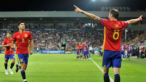 Saul Niguez Asensio Spai Italy European U21