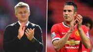 Ole Gunnar Solskjaer Robin van Persie Man Utd