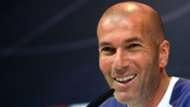 Zinedine Zidane before Atletico Madrid LaLiga