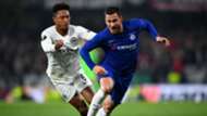 Eden Hazard Jonathan De Guzman Eintracht Frankfurt Chelsea Europa League 2019