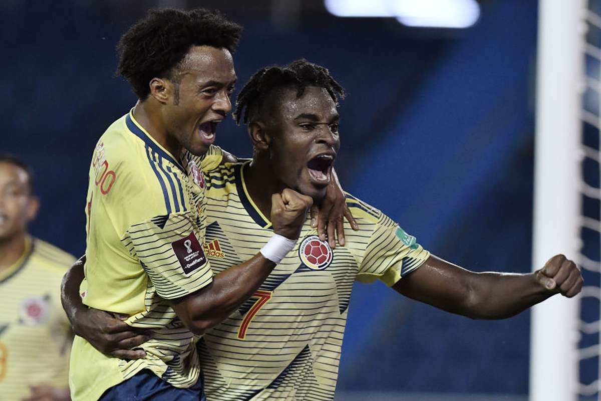 Colombia Vs Uruguay En Vivo Por Las Eliminatorias Partido Online Resultado Formaciones Y Suplentes Goal Com