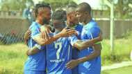 Bandari Players celebrate a goal