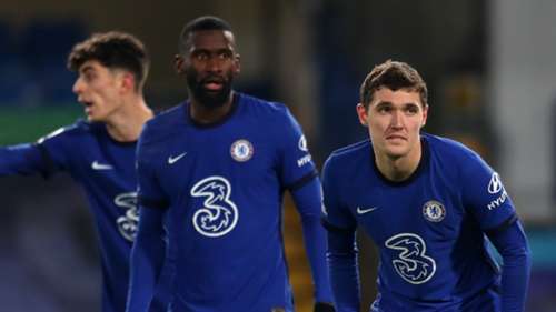 Antonio Rudiger Andreas Christensen Chelsea 2020-21