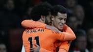 Philippe Coutinho Mohamed Salah Liverpool