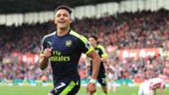 Alexis Sanchez Arsenal Stoke