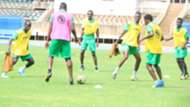 Gor Mahia players in training.