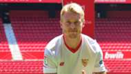 Simon Kjaer Sevilla unveiling