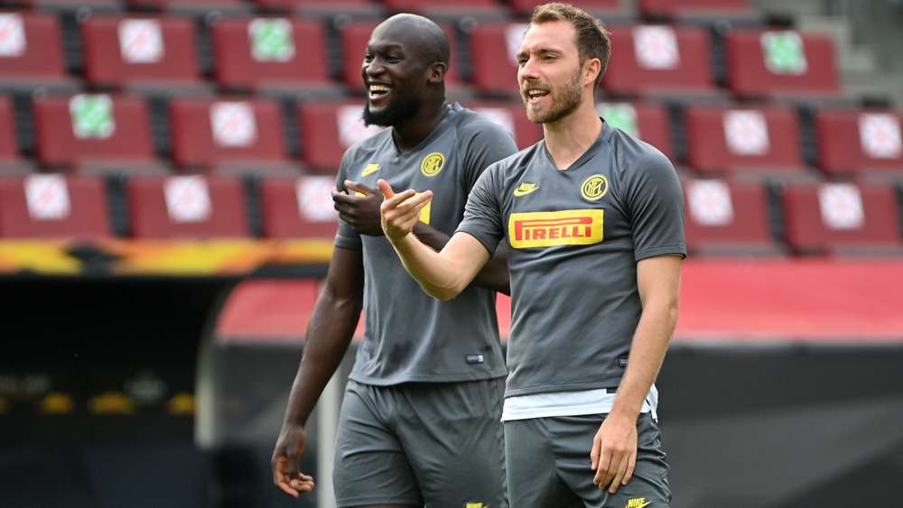 Lukaku 'sfida' Eriksen in Danimarca-Belgio: un'amicizia ...