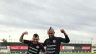010619 Chile Arturo Vidal Gary Medel