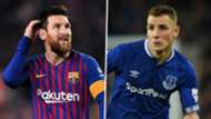 Lionel Messi Lucas Digne Barcelona Everton 2018-19